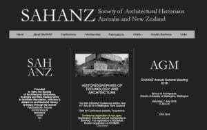 Old SAHANZ website